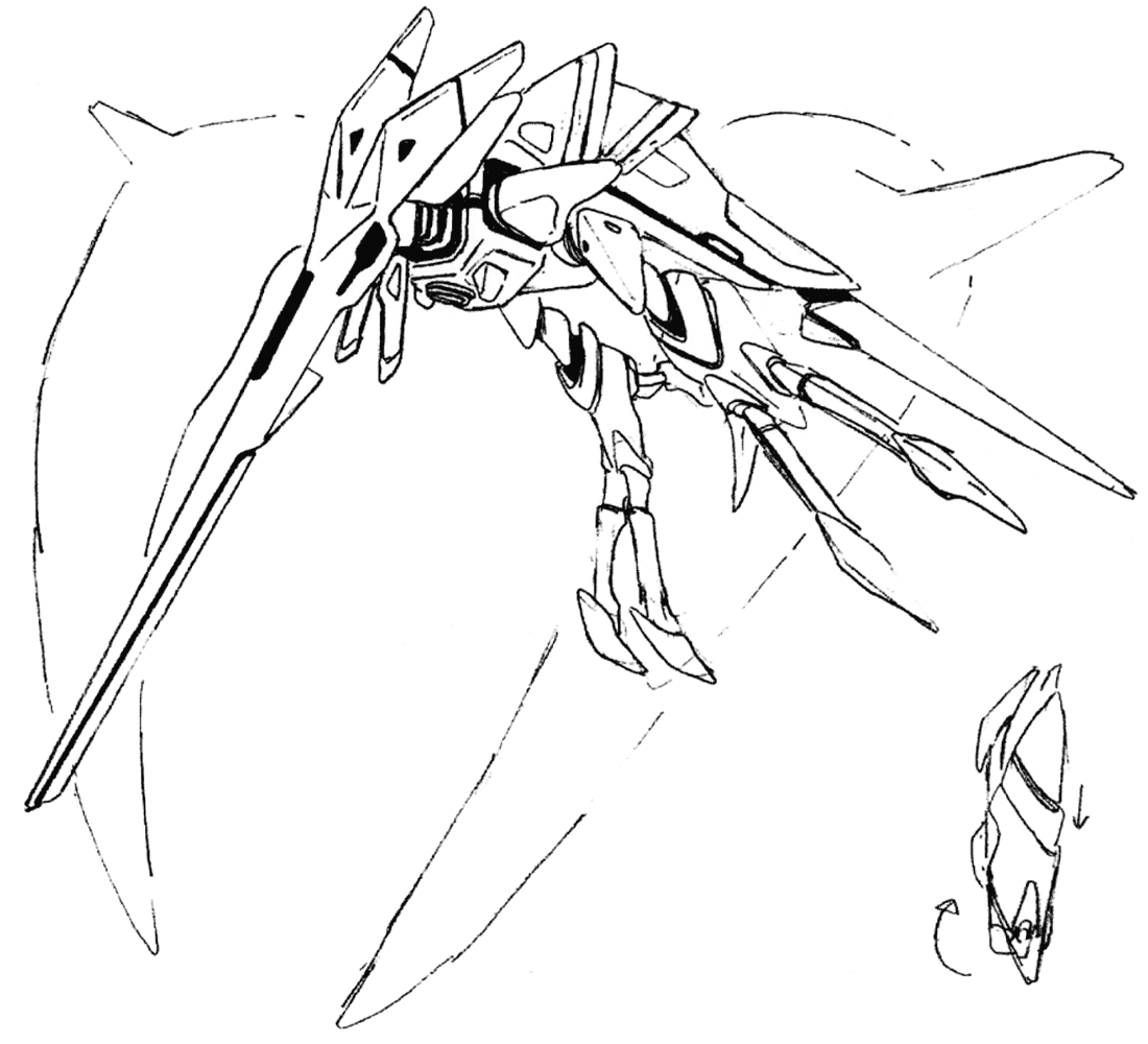Skyghene Art from Xenogears