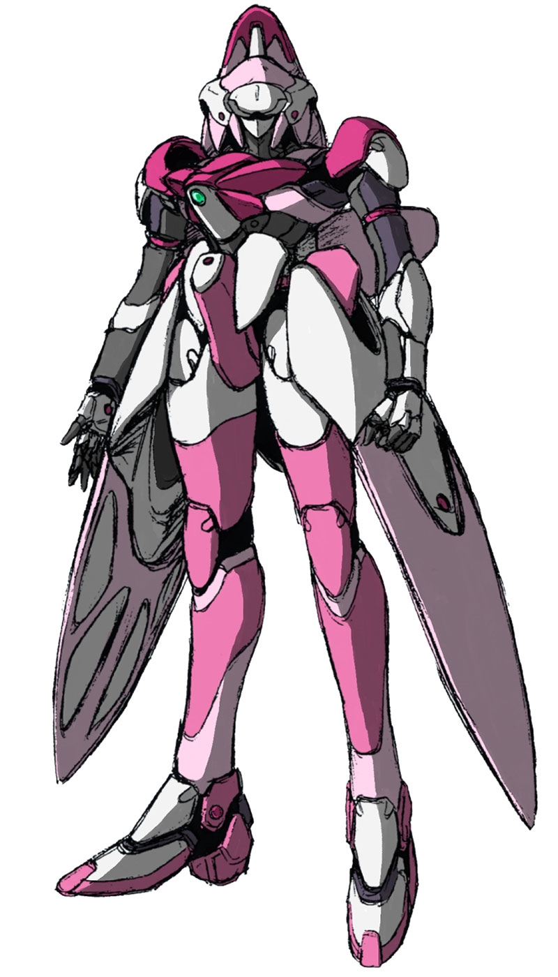Vierge Concept Art from Xenogears