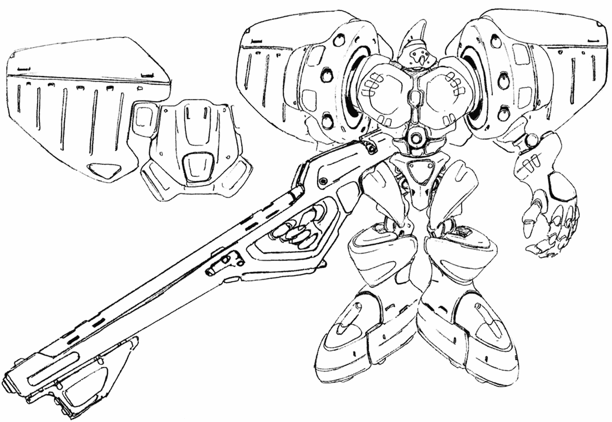 Wandknight Art from Xenogears