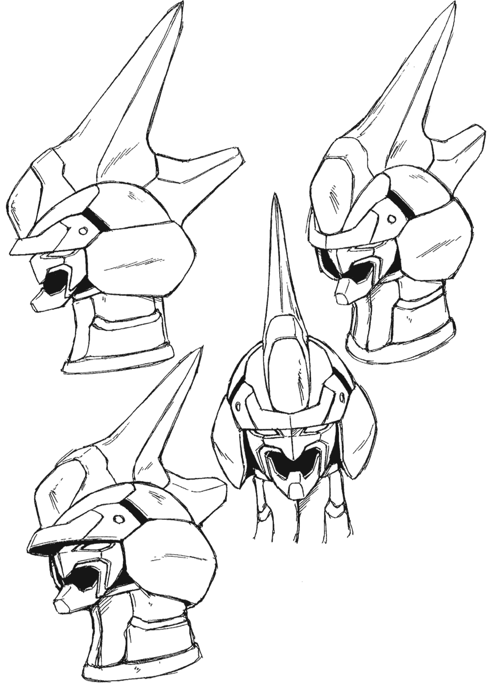Weltall-2 Head Art from Xenogears