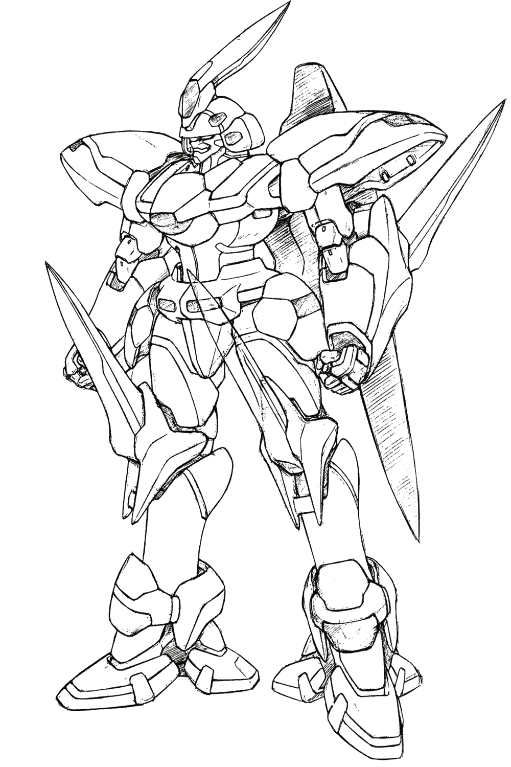 Weltall-2 Rough Art from Xenogears
