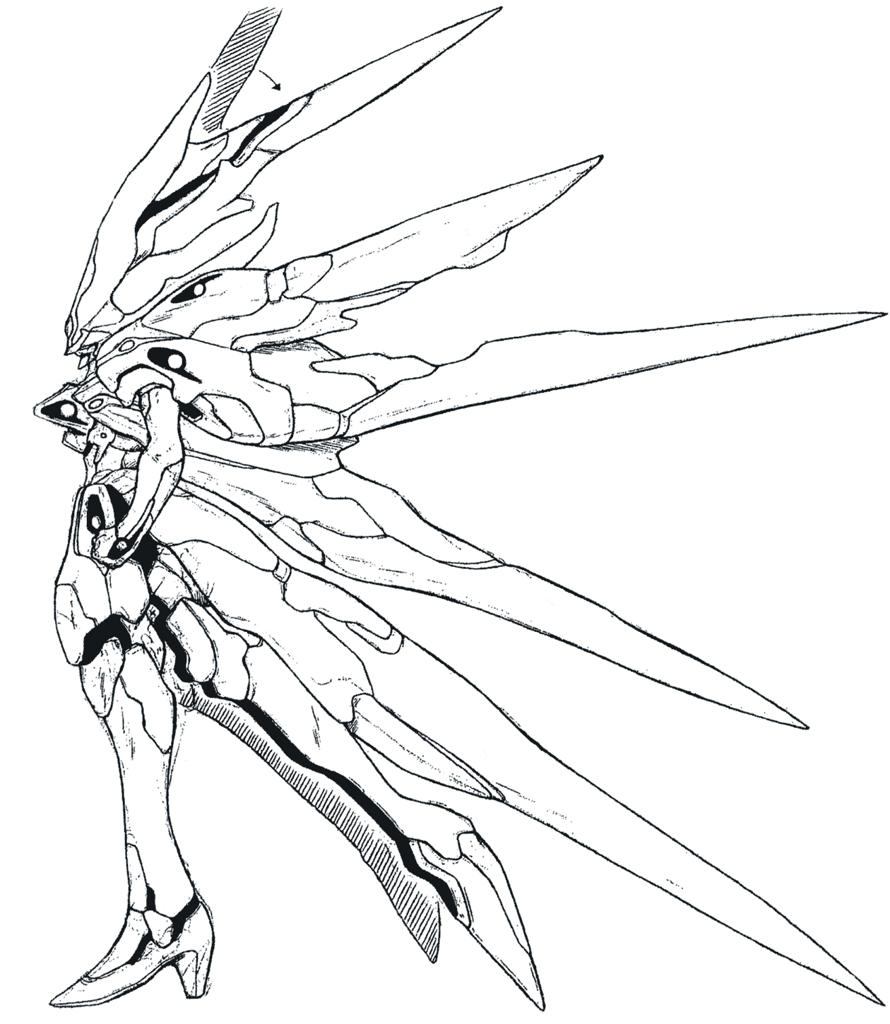 Xenogears Sketch from Xenogears