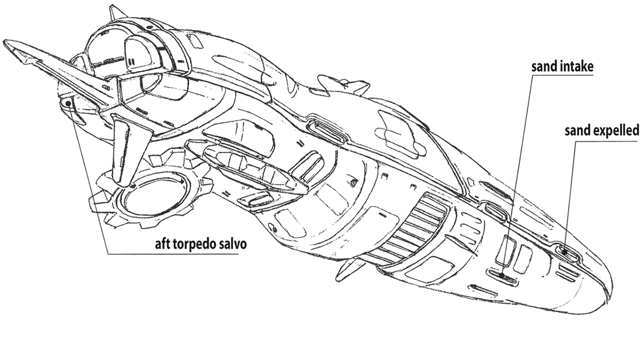 Yggdrasil II Underside Art from Xenogears