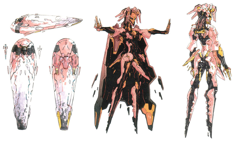 Ardjet Concept Art from Zone of the Enders: The 2nd Runner