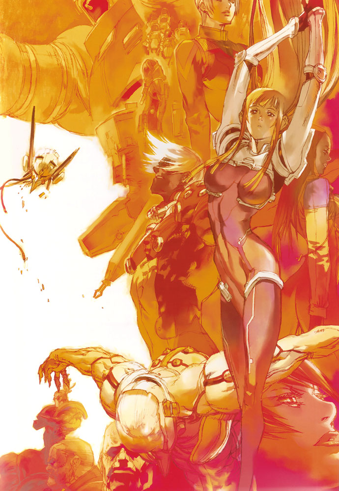 Characters Art from Zone of the Enders: The 2nd Runner