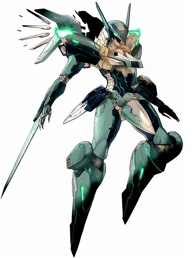Jehuty Art from Zone of the Enders: The 2nd Runner