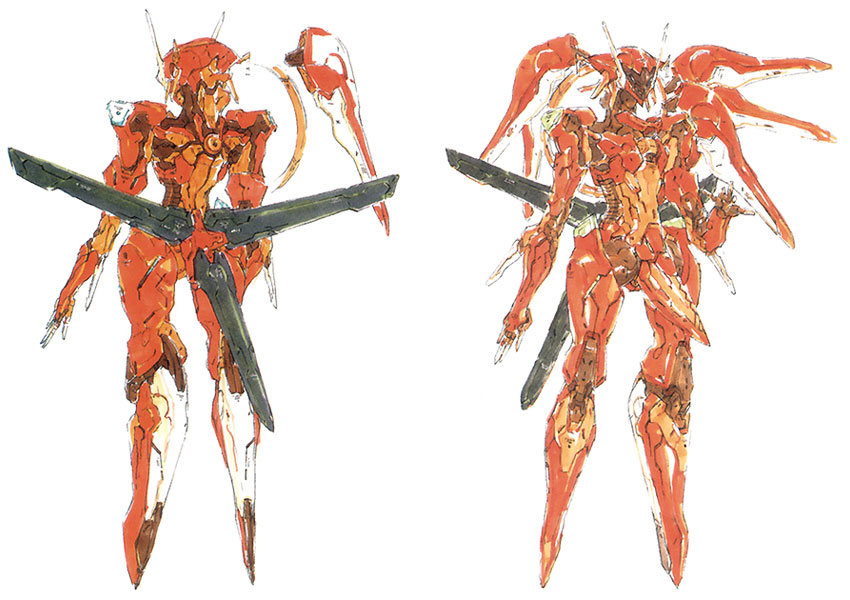Nephtis Concept Art from Zone of the Enders: The 2nd Runner
