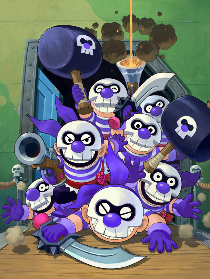 Goons Art from Zack & Wiki: Quest for Barbaros' Treasure