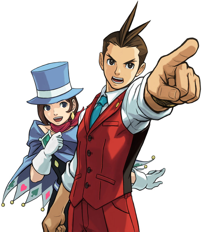 Trucy & Apollo Art from Apollo Justice: Ace Attorney