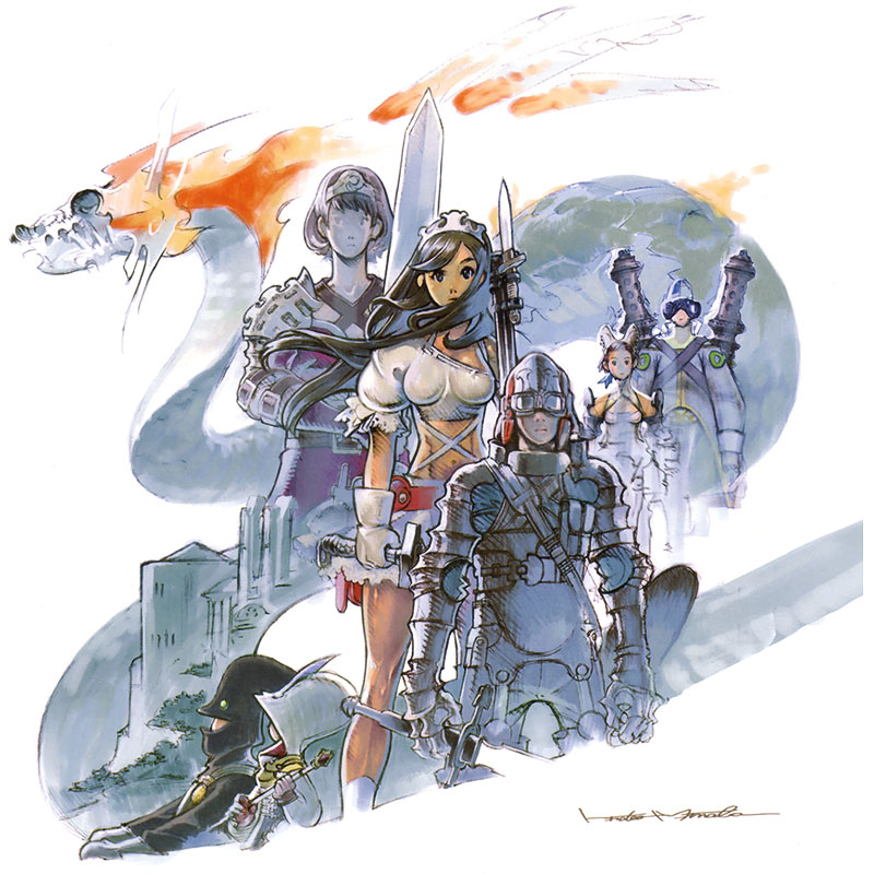 Main Characters Art from ASH: Archaic Sealed Heat