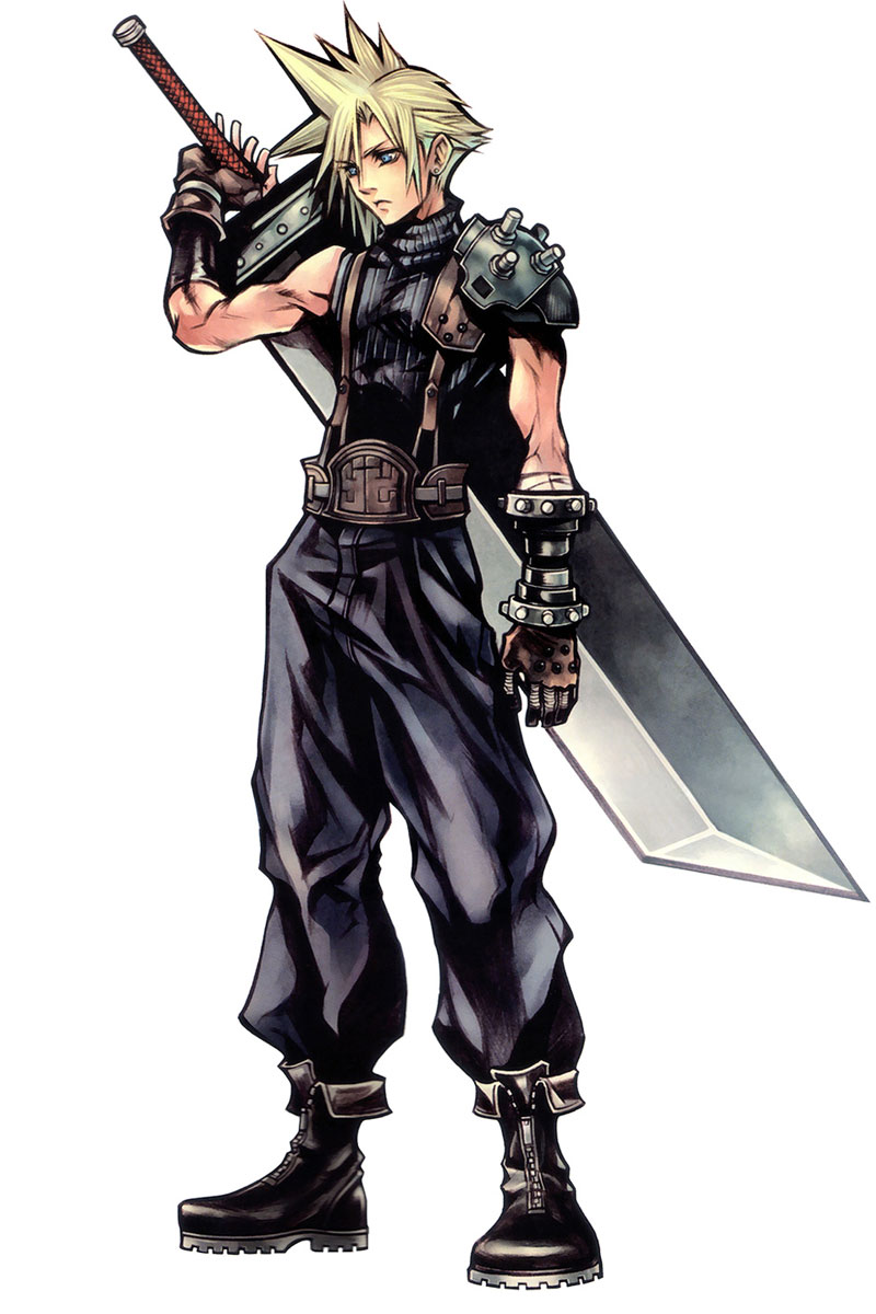 Cloud Strife Art from Dissidia: Final Fantasy