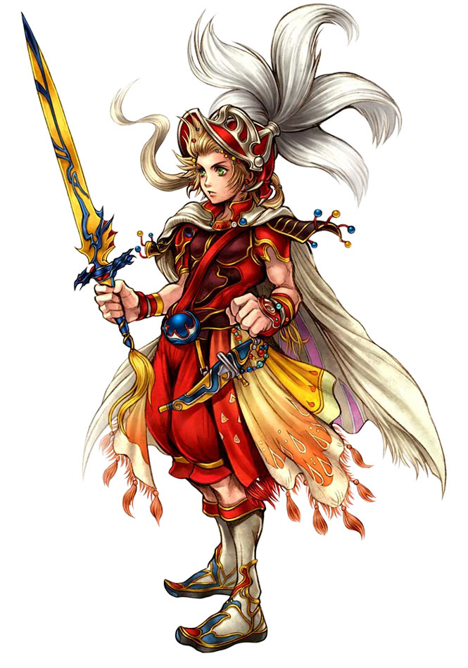 Onion Knight Art from Dissidia: Final Fantasy