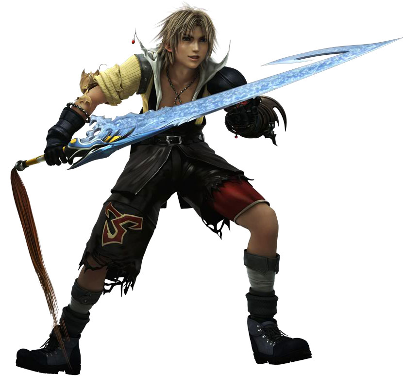 Tidus CG Art from Dissidia: Final Fantasy