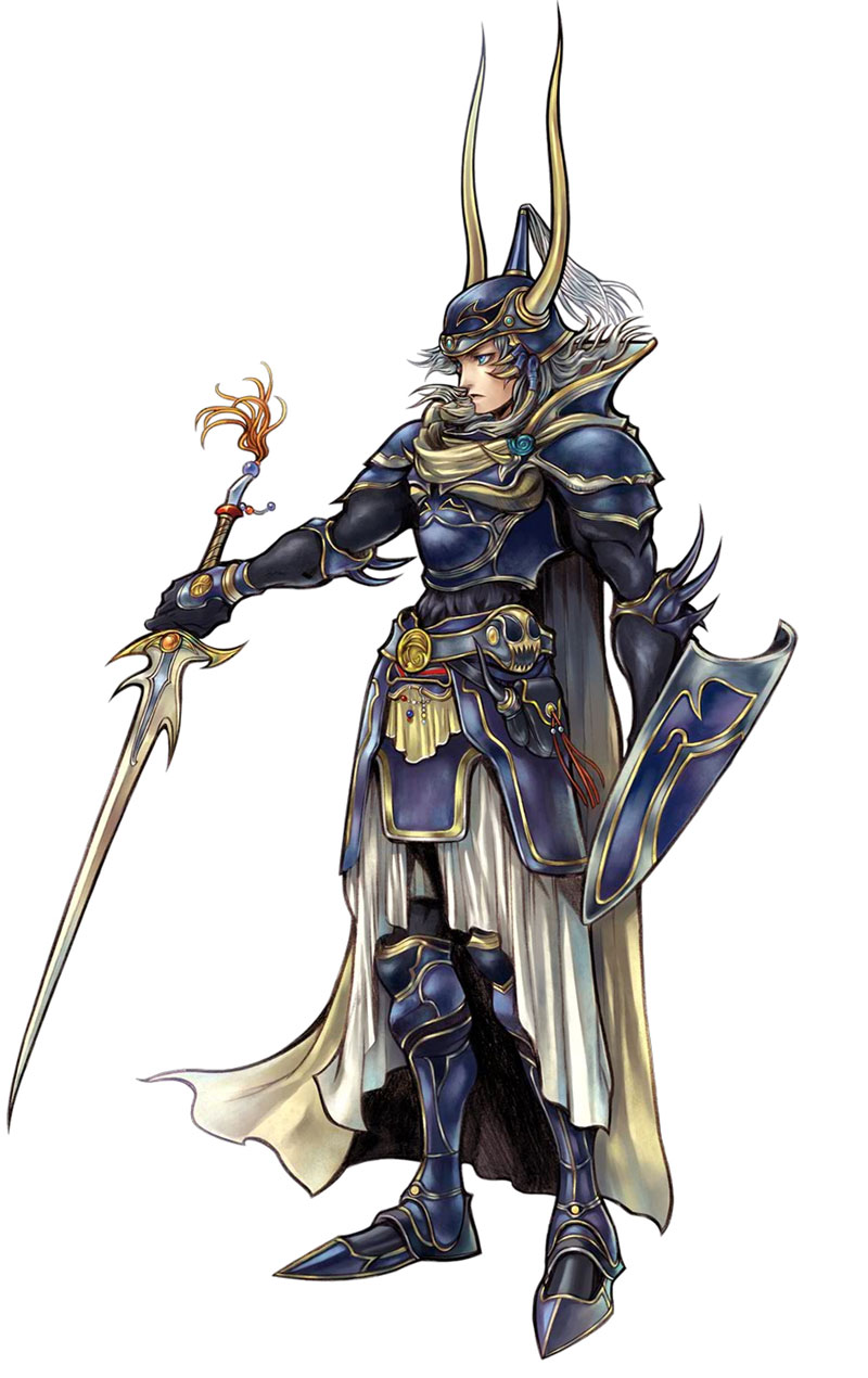 Warrior of Light Art from Dissidia: Final Fantasy