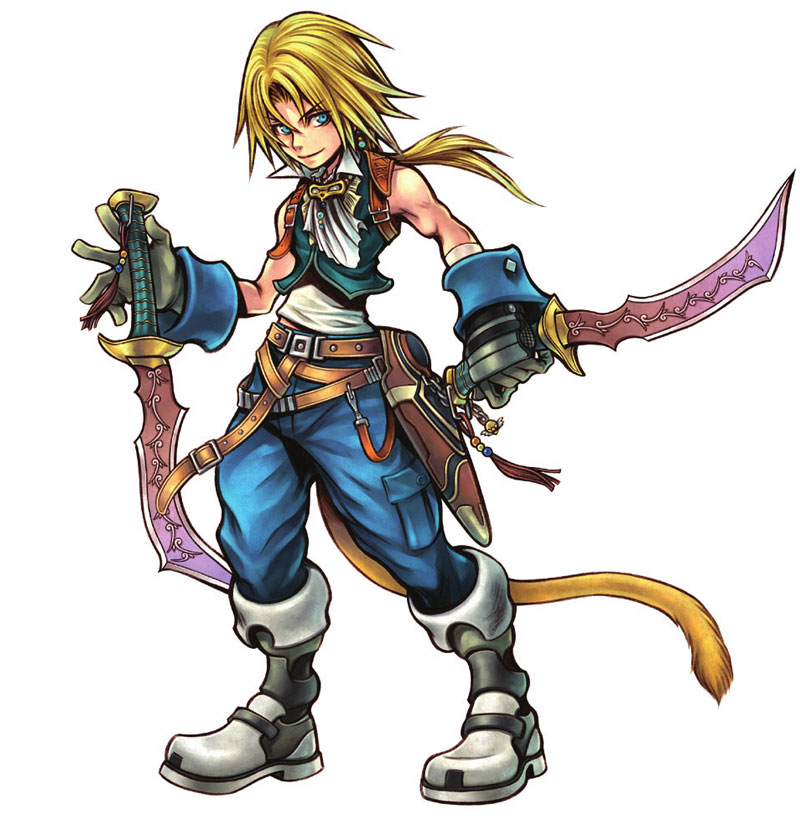 Zidane Tribal Art from Dissidia: Final Fantasy