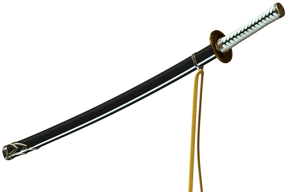 Vergil's Katana Art from Devil May Cry 3: Dante's Awakening