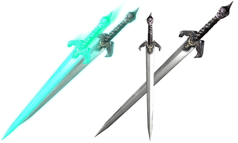 Swords Render from Devil May Cry 3: Dante's Awakening