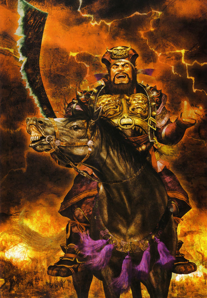 Dong Zhuo Art from Dynasty Warriors 5