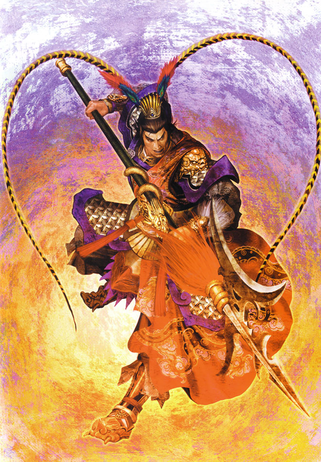 Lu Bu Art from Dynasty Warriors 5