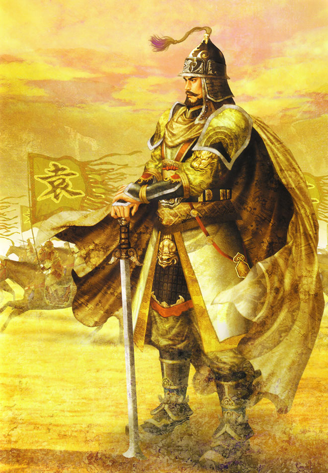 Yuan Shao Art from Dynasty Warriors 5