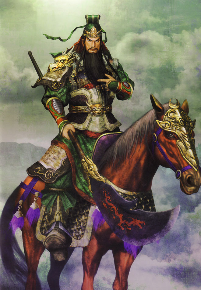 Guan Yu (Shu) Art from Dynasty Warriors 5