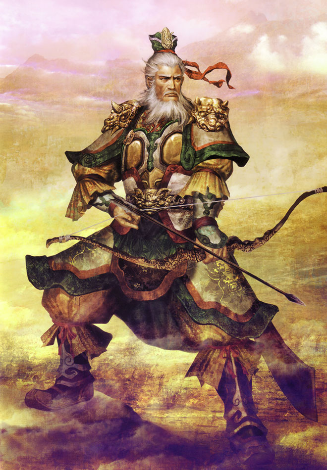 Huang Zhong (Shu) Art from Dynasty Warriors 5