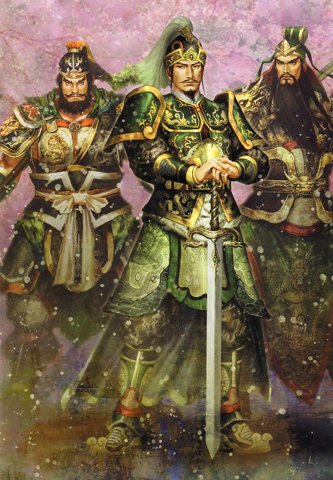 Liu Bei (Shu) Art from Dynasty Warriors 5