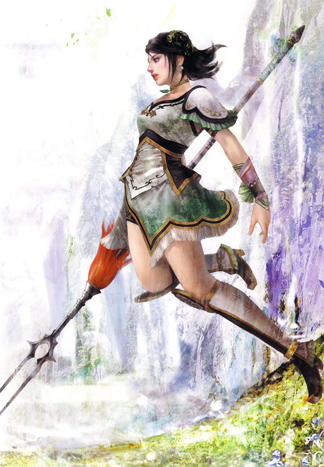 Xing Cai (Shu) Art from Dynasty Warriors 5