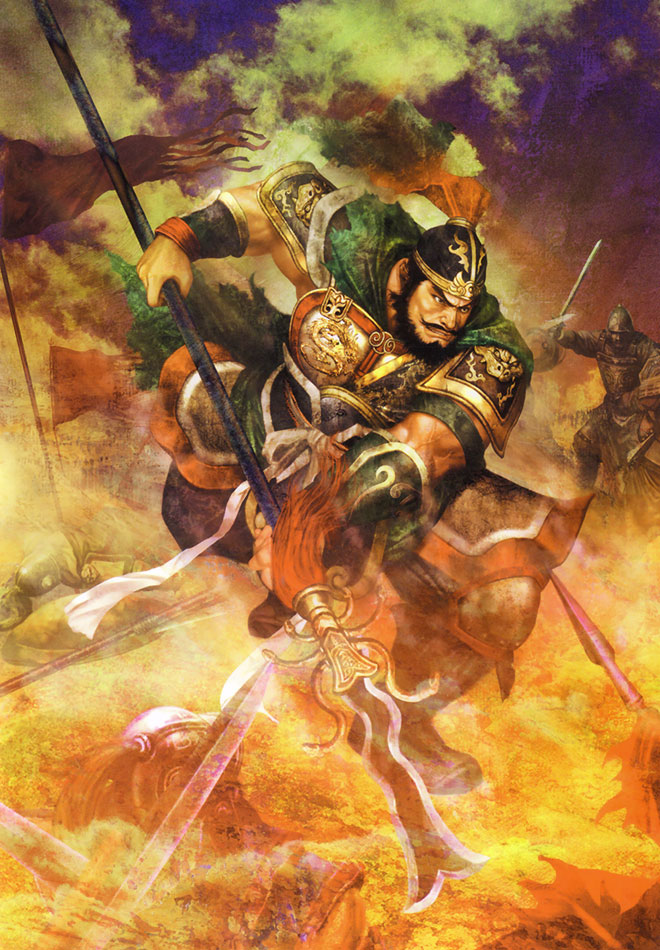 Zhang Fei (Shu) Art from Dynasty Warriors 5