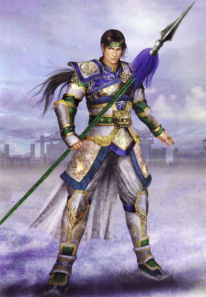 Zhao Yun (Shu) Art from Dynasty Warriors 5