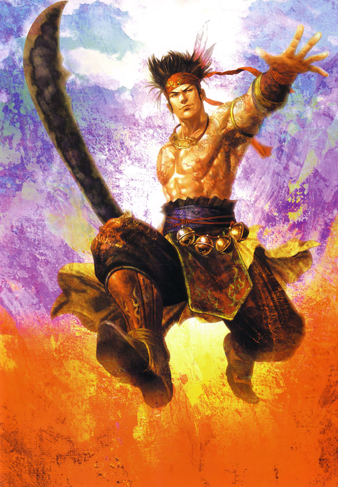 Gan Ning (Wu) Art from Dynasty Warriors 5