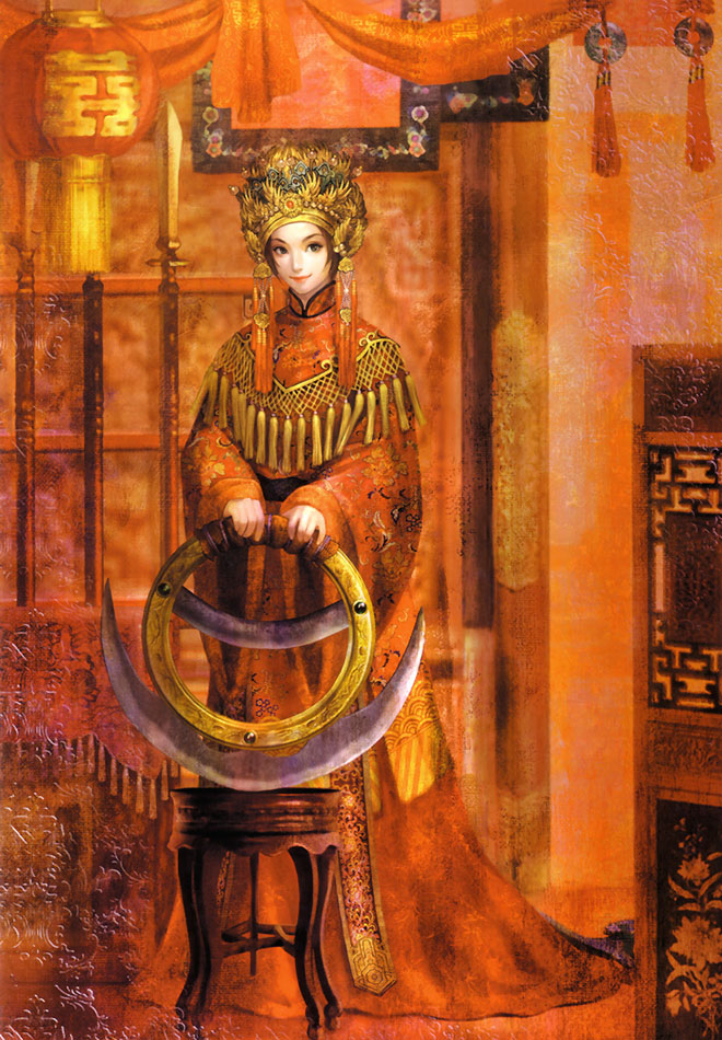 Sun Shang Xiang (Wu) Art from Dynasty Warriors 5