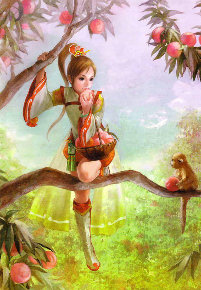 Xiao Qiao (Wu) Art from Dynasty Warriors 5