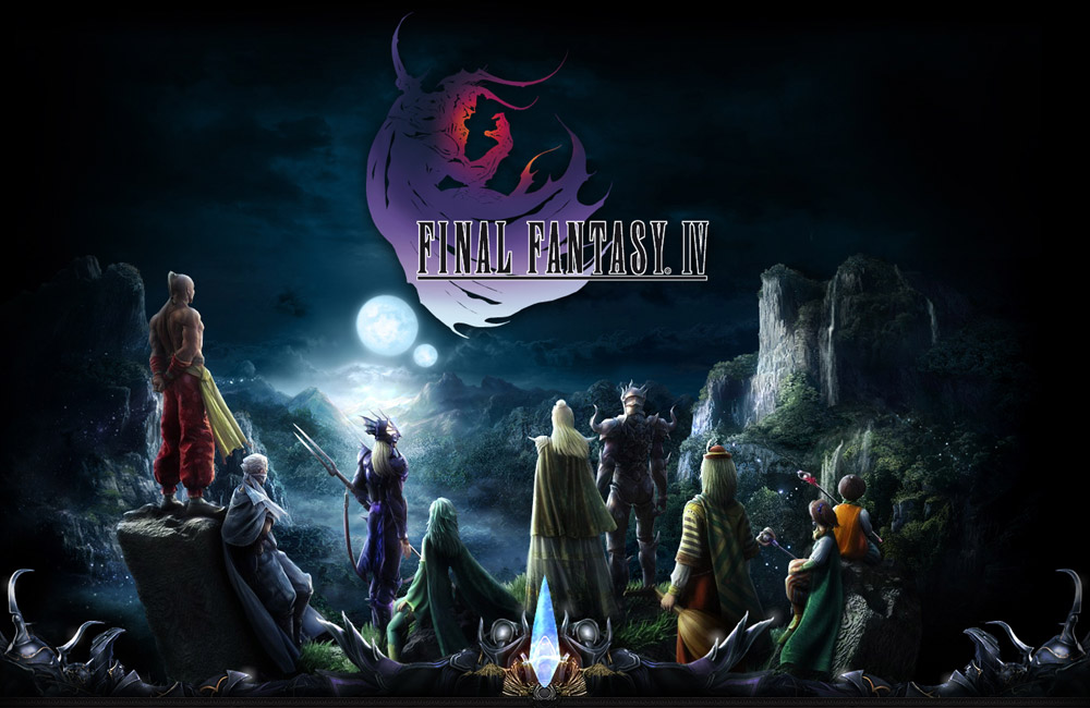 Characters Art from Final Fantasy IV