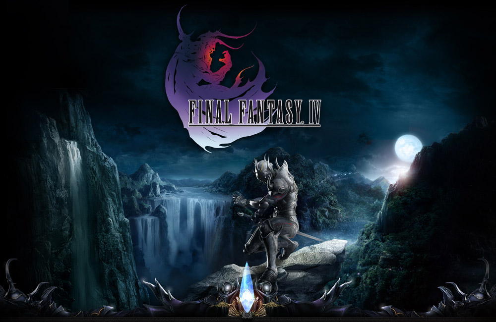 Cecil Dark Knight Art from Final Fantasy IV