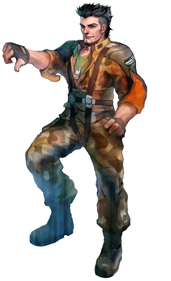 Darril Traubel Art from Front Mission 4