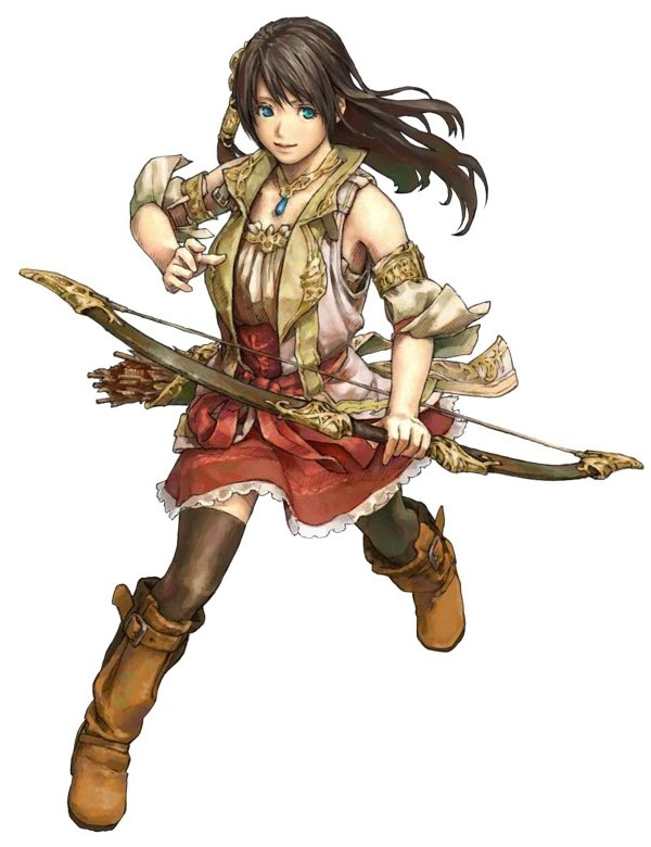 Aya Art from Infinite Undiscovery