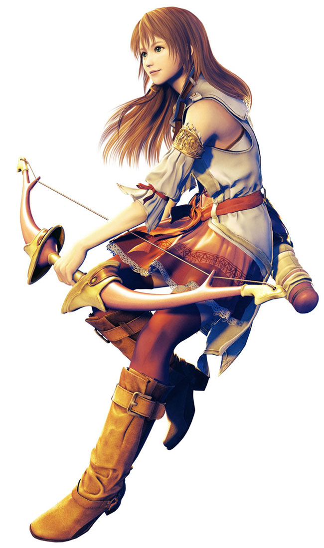 Aya CG Art from Infinite Undiscovery