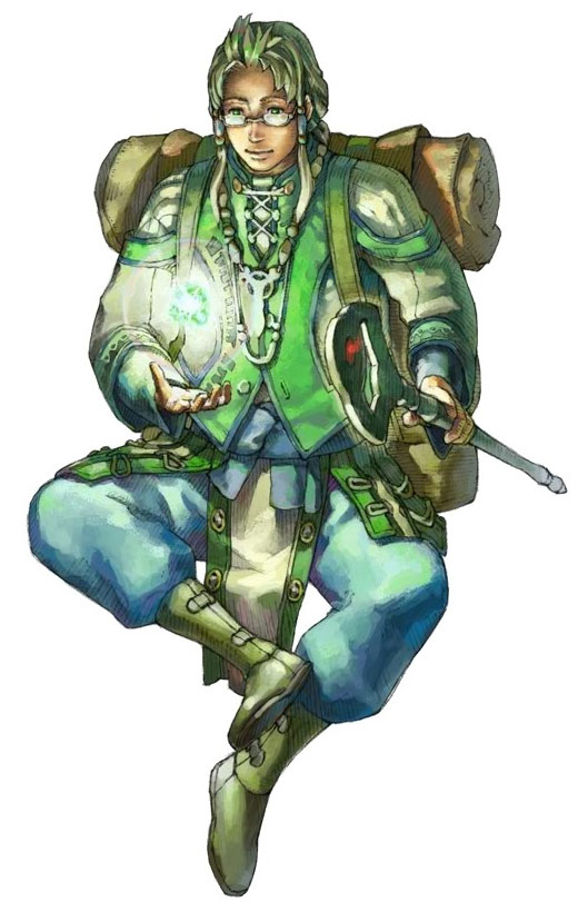 Eugene Art from Infinite Undiscovery