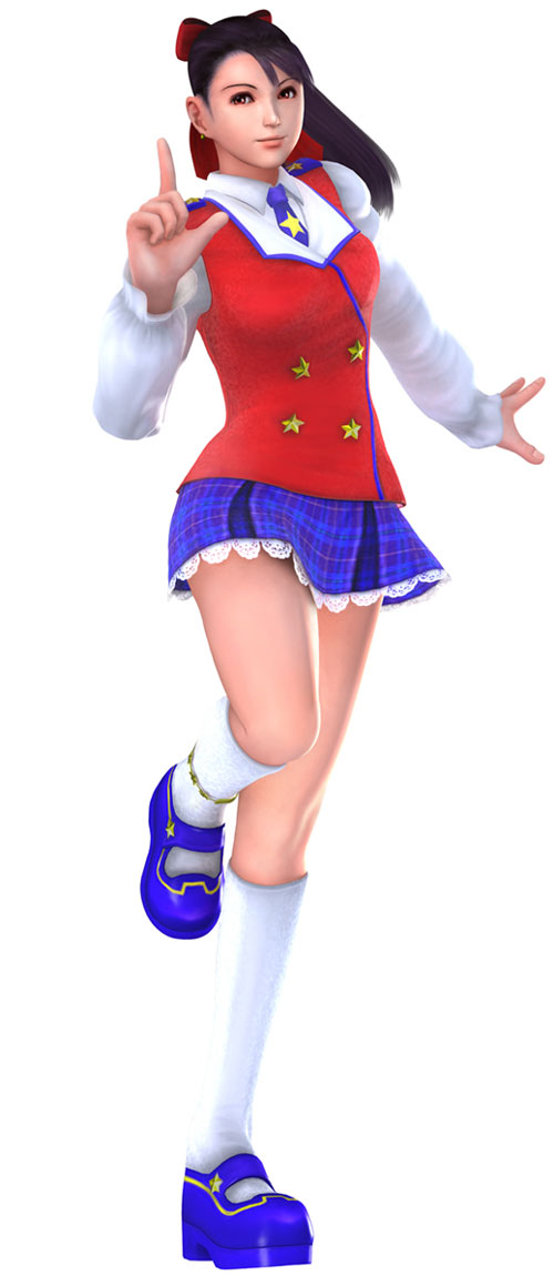 Athena Asamiya Alt Costume Art from King of Fighters: Maximum Impact