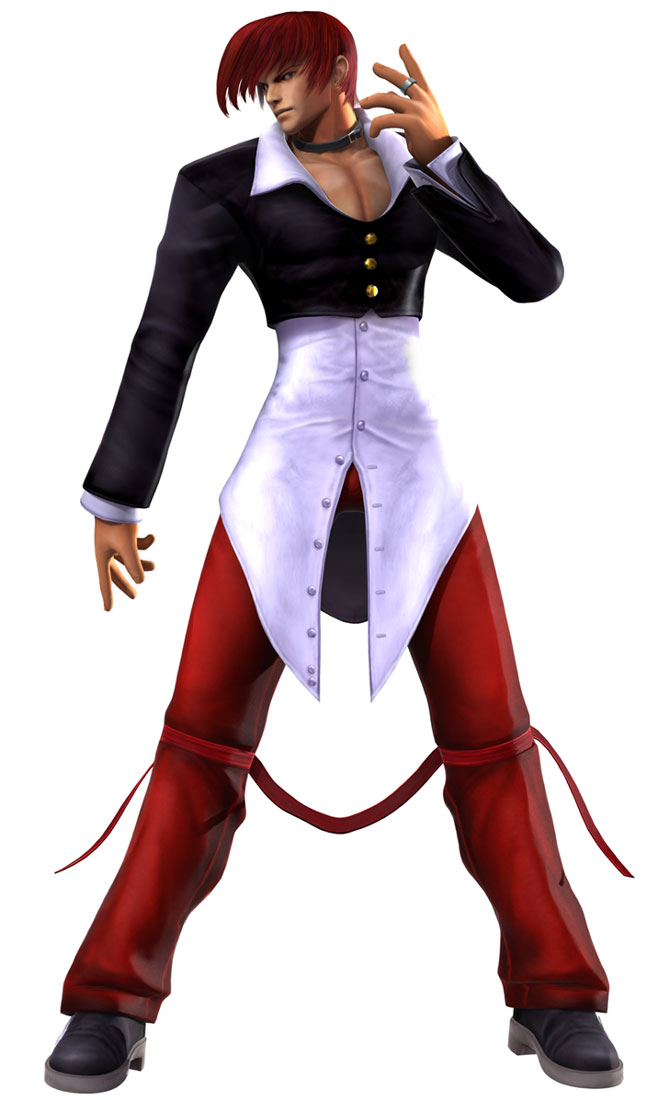 Iori Yagami Art from King of Fighters: Maximum Impact