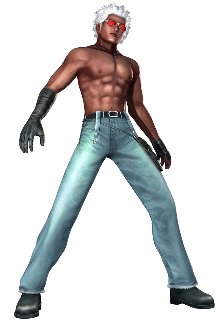 K' Alt Costume Art from King of Fighters: Maximum Impact