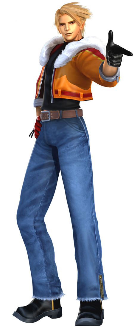 Rock Howard Alt Costume Art from King of Fighters: Maximum Impact