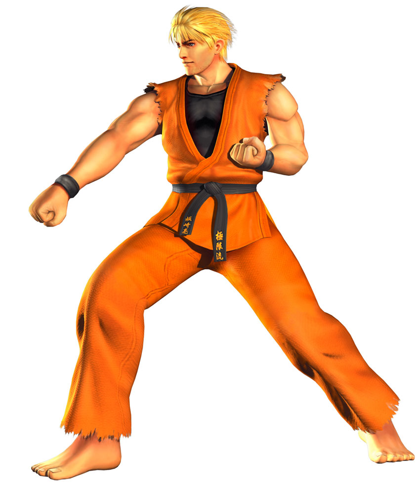 Ryo Sakazaki Art from King of Fighters: Maximum Impact