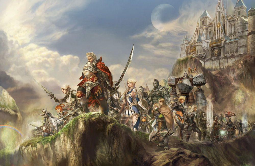 Promotional Illustration from Lineage II