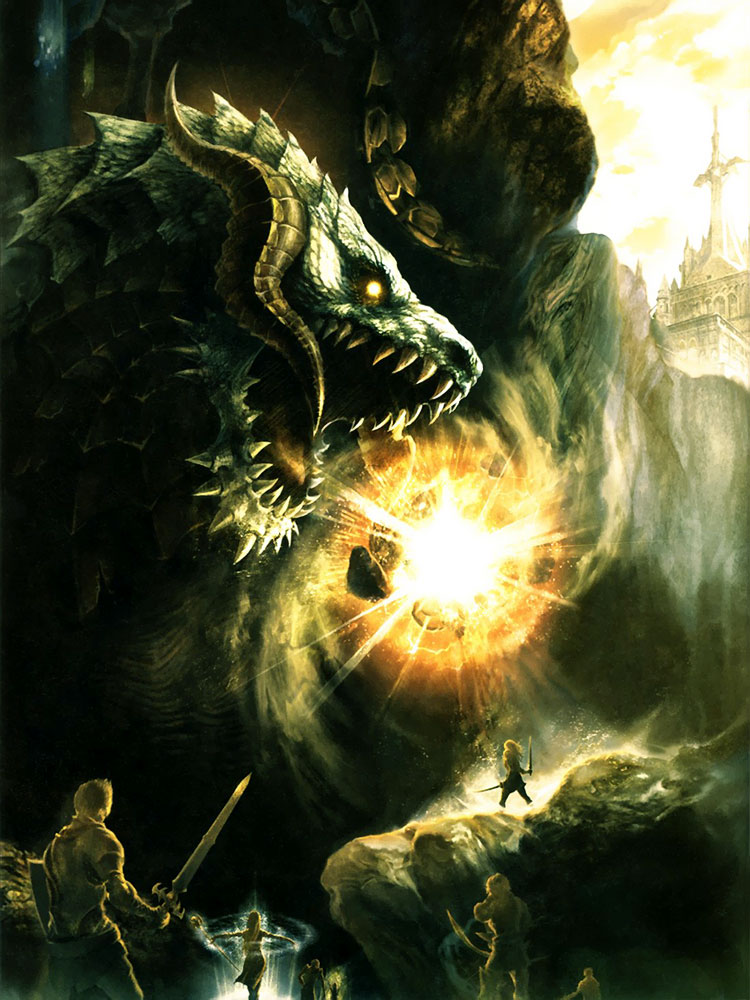 Antharas Illustration from Lineage II