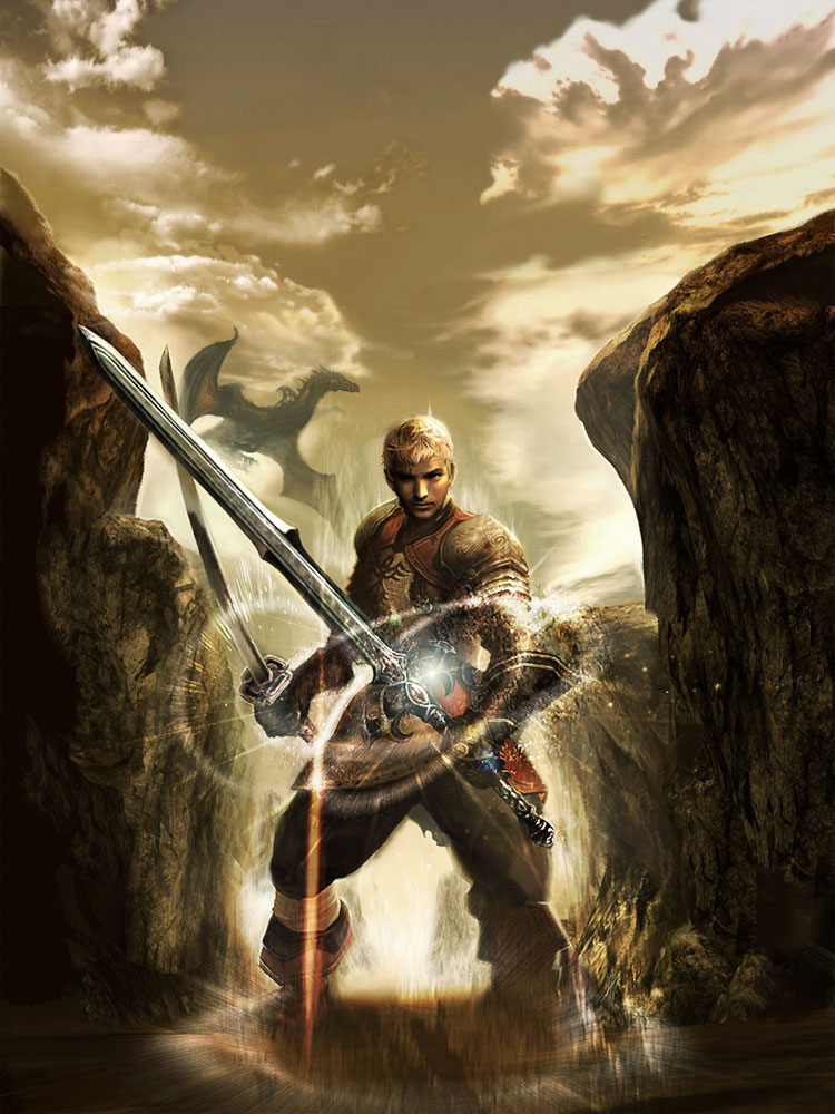 Male Human Illustration from Lineage II