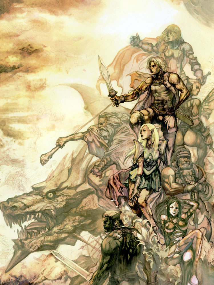 Scions of Destiny Characters Art from Lineage II