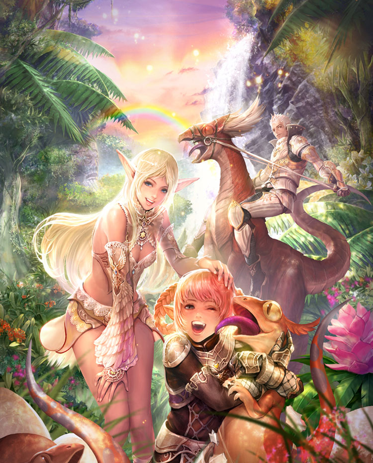 Interlude Character Art from Lineage II