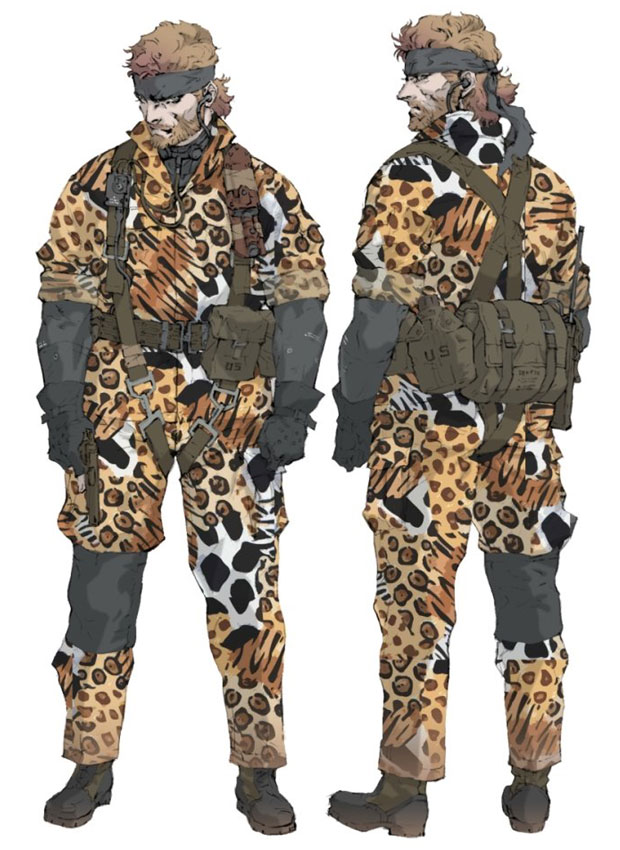 Animal Camouflage Art from Metal Gear Solid 3: Snake Eater